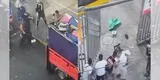 La Victoria: Ambulantes atacan salvajemente a fiscalizadores con palos y fierros [VIDEO]