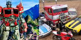 Transformers 7: mira los vehículos que ya están en Cusco para empezar las grabaciones | FOTOS