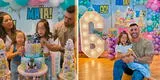 Andrea y Sebastián Lizarzaburu sorprenden a su hija con un exclusivo cumpleaños [VIDEO]