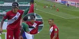 “¡Juega conmigo!”: Gianluca Lapadula se molestó tras gol errado de Yotún cerca de él [VIDEO]