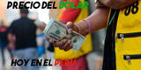 Dólar en Perú: tipo de cambio HOY miércoles 13 cierra a la baja y se cotiza en S/3.97