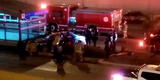 Surquillo: Sujeto quedó herido tras chocar su auto contra estación del Metropolitano [VIDEO]