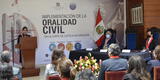 Arequipa: la oralidad en los procesos civiles permite mayor celeridad
