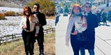 Magaly Medina y su esposo disfrutan de su visita a Park City de Estados Unidos