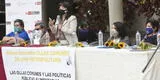 Premier Mirtha Vásquez destacó labor de las ollas comunes durante la crisis sanitaria
