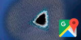 Cibernauta descubre un 'agujero negro' en medio del océano por Google Maps [FOTO]