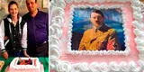 ¡Escándalo! Joven celebra su cumpleaños con una torta de Adolfo Hitler y enciende las alarmas