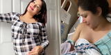 Lesly Castillo dio a luz a su segunda hija en Estados Unidos