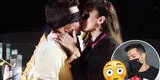 Patricio Parodi nervioso tras apasionado beso con Milett Figueroa: “Ella me aconsejaba” [VIDEO]
