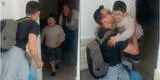 Padre volvió a reencontrarse con su hijo con Síndrome de Down tras más de 1 año: "Lo mas lindo" [VIDEO]
