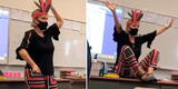 Profesora es acusada de racismo por disfrazarse y burlarse de los pueblos indígenas [VIDEO]