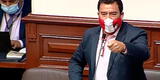 Edwin Martínez, de AP, denuncia haber sufrido robo y agresión física afuera del Congreso
