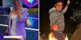Gian Piero sorprende a Johanna al lanzarle piropo: “La mujer más sexy de la televisión peruana”