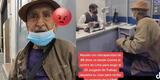 ONP: Octagenario acudió hasta el Centro del Lima para exigir el pago de su pensión [FOTO]