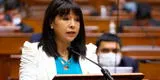 Mirtha Vásquez sobre moción por Pedro Castillo: "De ser necesario, acudiré al Congreso"