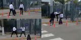 Trujillo: Trabajadores se agarran a golpes en Real Plaza y escena indigna a usuarios [VIDEO]