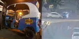 Comas: pasajera de mototaxi muere luego que el vehículo chocara con un taxi [VIDEO]