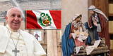Perú presente en pesebre del Vaticano: revelan qué animales y productos nacionales fueron escogidos