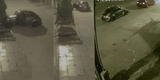 SMP: Captan a delincuentes empujando un auto para robárselo [VIDEO]