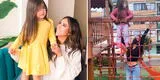 Melissa Paredes ignora las críticas tras comunicado de Gato Cuba y sale a jugar con su hija [VIDEO]