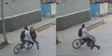 Surquillo: ciclista frustra robo al embestir a ladrón que le arrebató celular a una mujer