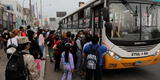 Gremios de transportistas formales anuncian paro para el próximo 8 de noviembre en Lima