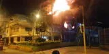Huánuco: lanzan granada a ferretería y provocan dantesco incendio
