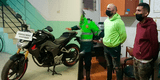 El Agustino: PNP recupera motocicleta que se ofrecía por redes sociales [VIDEO]