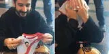 Así reacciono Camilo cuando fans peruanas le regalaron una minicamiseta de la selección peruana [VIDEO]