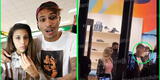 Paolo Guerrero y Alondra se muestran juntos en exclusiva tienda Louis Vuitton [VIDEO]