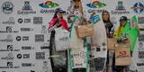 Catalina Zariquiey logró medalla de oro en campeonato de Surf en Brasil