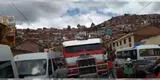 Optimus Prime choca por segunda vez contra un vehículo particular en Cusco [VIDEO]