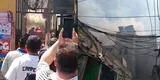 Rímac: incendio en el jirón Trujillo deja en cenizas tres viviendas [VIDEO]