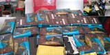 Pueblo Libre: PNP incauta 8 Kg de cocaína en barras de chocolates