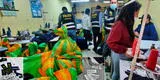 Policía Fiscal interviene fábrica clandestina de prendas de vestir "bamba"