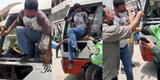Huarochirí: Chofer se escapó por la ventana de su carro para no ser intervenido por la PNP [VIDEO]