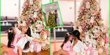 Melissa Paredes recibe hermoso árbol de Navidad de Yunko: "Siempre estaré para ti y tu hija"