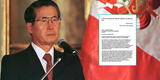 Alberto Fujimori : HOY se cumplen 21 años desde que renunció por fax a la presidencia del Perú