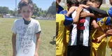 Niño anotó un gol y se lo dedicó a su madre recién fallecida y hasta sus rivales lo abrazaron: "Besos al cielo" [FOTO]