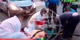 Cercado de Lima: Trabajador de limpieza grave tras ser atropellado cuando manejaba su bicicleta [VIDEO]