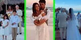 Darlene Rosas: Estas son las primeras fotografías de su boda de ensueño frente al mar [VIDEO]