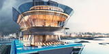 Dubái inaugura primera piscina infinita de 360 grados más larga del mundo
