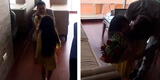 ¡Conmovedor! Rodrigo Cuba regala un ramo de flores a su hija tras firmar divorcio