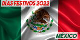 Feriados en México 2022: mira el calendario oficial de días festivos