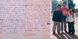 Niño escribe carta a Papá Noel y pide que su mamá no trabaje en Navidad: "No quiero nada para mí" [FOTO]
