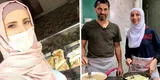 Refugiada siria huye de su país y emprende negocio de comida árabe: "No pude soportarlo" [FOTOS]