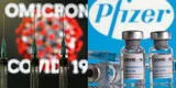 Ómicron:  Pfizer afirma que la tercera dosis de su vacuna puede mejorar protección contra nueva variante