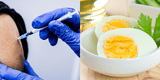 COVID-19: ¿Se puede comer huevo después de haber recibido la vacuna?