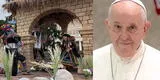 Papa Francisco llena de elogios a nacimiento peruano: “Representa los Andes y simboliza la salvación”
