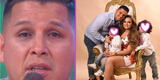 Néstor llora y le dedica romántico mensaje a Florcita Polo: "Gracias por mis dos amores" [VIDEO]